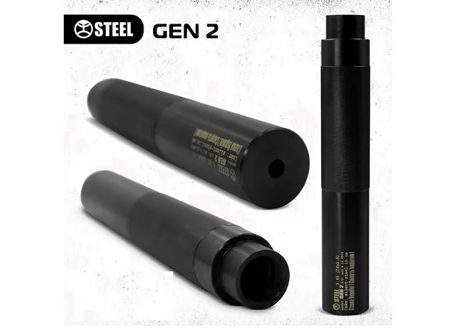 Саундмодератор Steel Gen2 .308 різьба 5/8х24 UNEF Фото 2